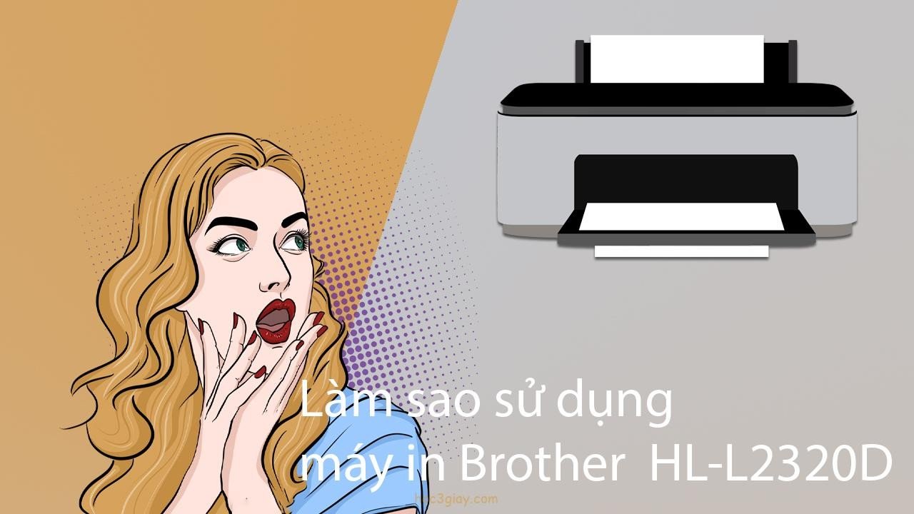 Tổng quan máy in Brother HL L2320D và hướng dẫn sử dụng