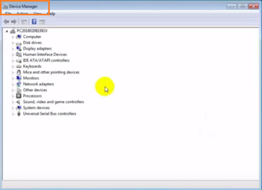 Máy in Epson L310 hiển thị trong Other Devices khi chưa cài driver