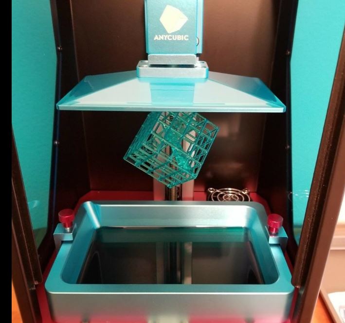 Mô hình nhân vật phức tạp được in 3D bằng Anycubic Photon S