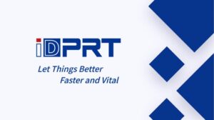 Logo thương hiệu iDPRT chuyên sản xuất máy in mã vạch và thiết bị AIDC