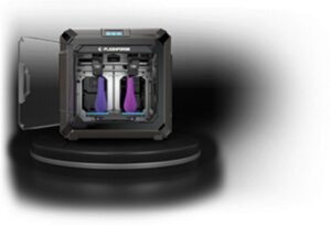 Máy in 3D Creator 3 Pro FlashForge hiển thị khả năng in hai màu đồng thời
