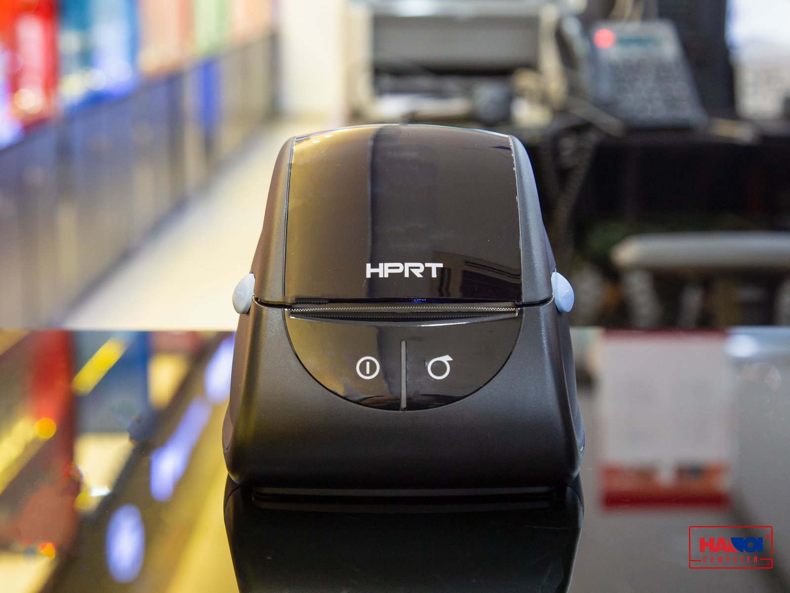 Máy in HPRT LPQ80 in mã vạch và hóa đơn rõ nét khổ 80mm