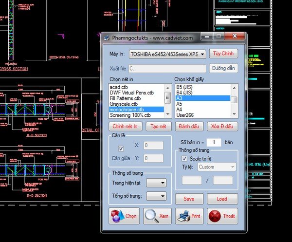 Giao diện load Lisp in nhiều bản vẽ trong CAD bằng lệnh APPLOAD