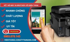 Điện thoại tìm kiếm máy in Brother qua ứng dụng iPrint&Scan