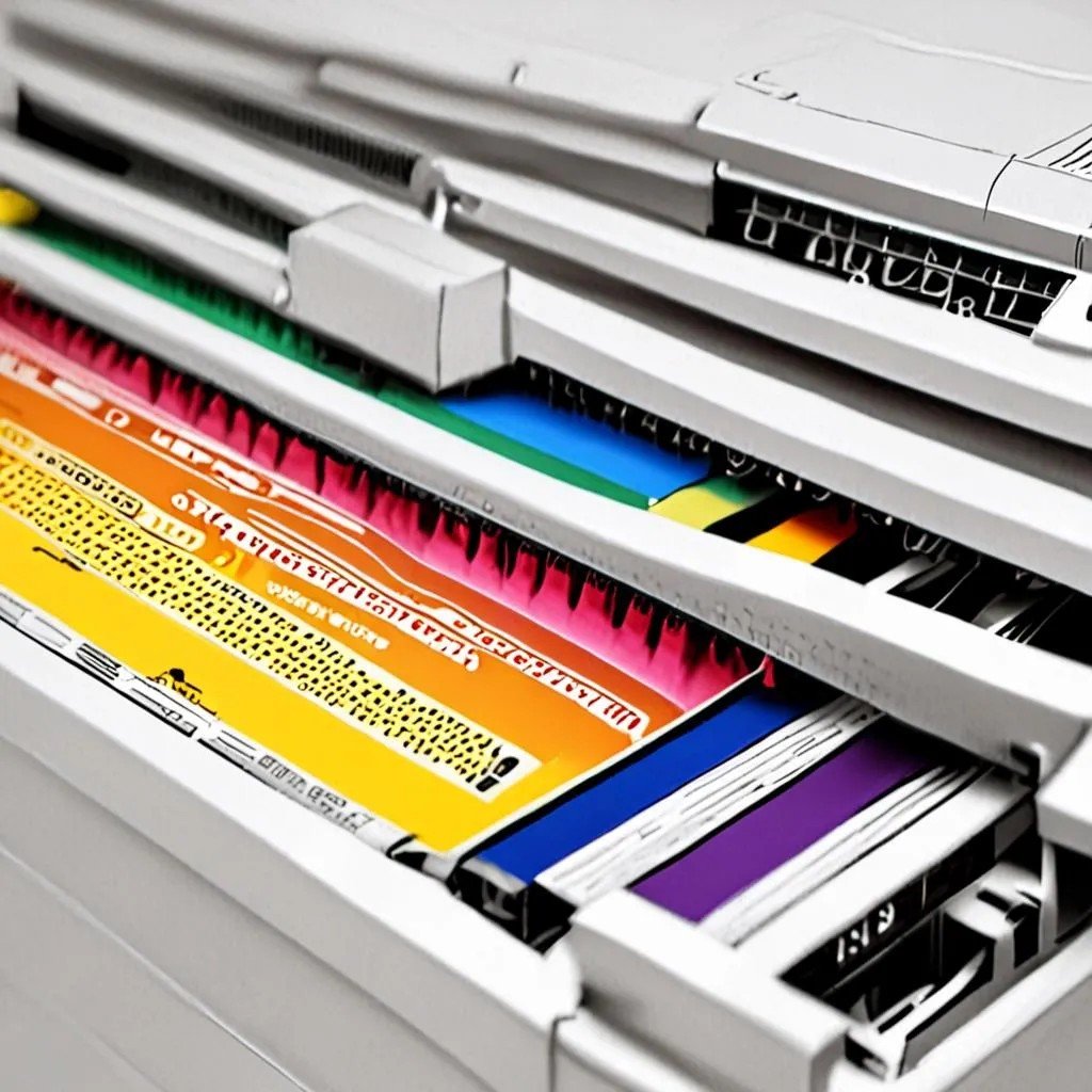 Công nghệ in laser màu tạo bản in sắc nét