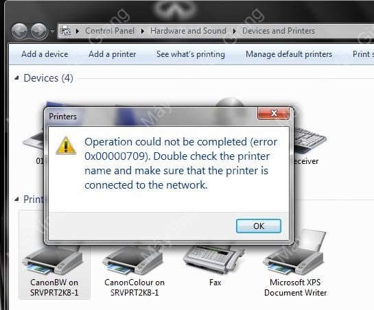 Hướng Dẫn Share Máy In Mạng LAN Trên Win 7 Chi Tiết