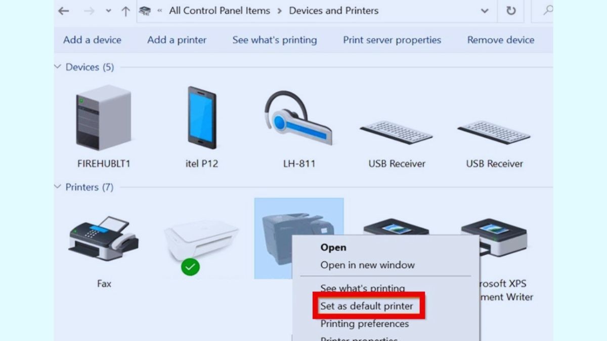 Gỡ bỏ driver máy in Brother cũ trong Control Panel