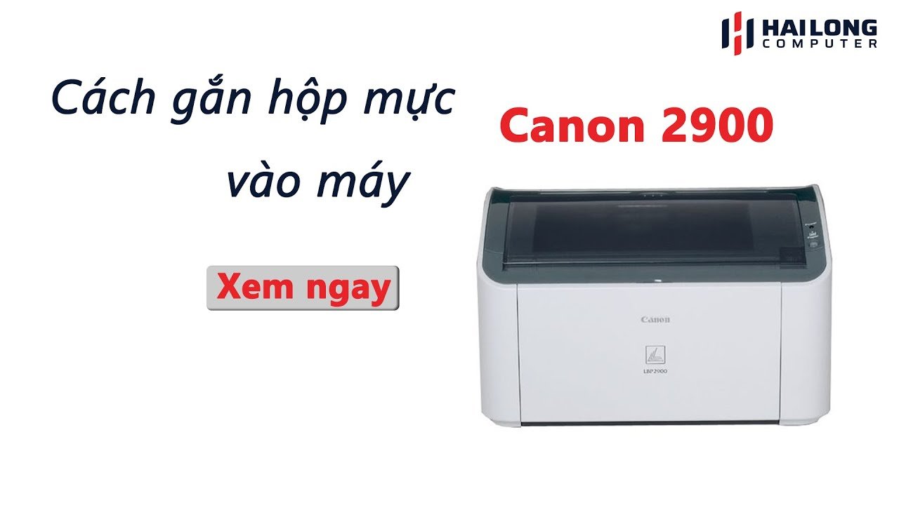 Cách cài driver máy in Canon 6200d đơn giản