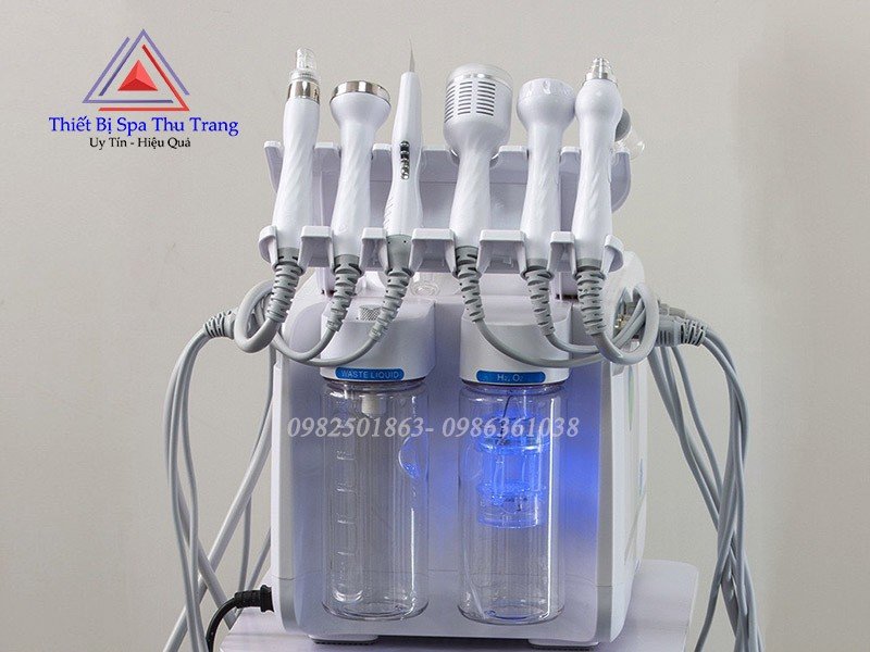 Thiết bị máy aqua 6 in 1 với các chức năng chăm sóc da chuyên sâu