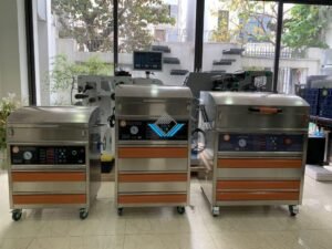 Máy chụp bản in Flexo A3-RJ rửa bản hóa chất khổ A3 và các máy rửa bản bằng nước bên cạnh