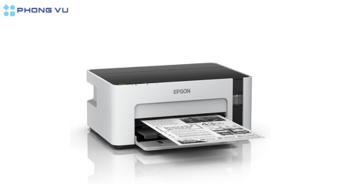 Máy in phun trắng đen Epson chính hãng bền bỉ cho nhu cầu in tài liệu văn phòng