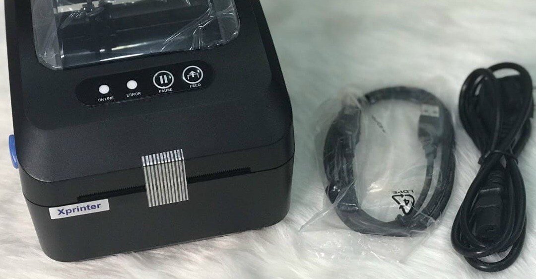 Hóa đơn được in trực tiếp từ máy in Xprinter kết nối điện thoại