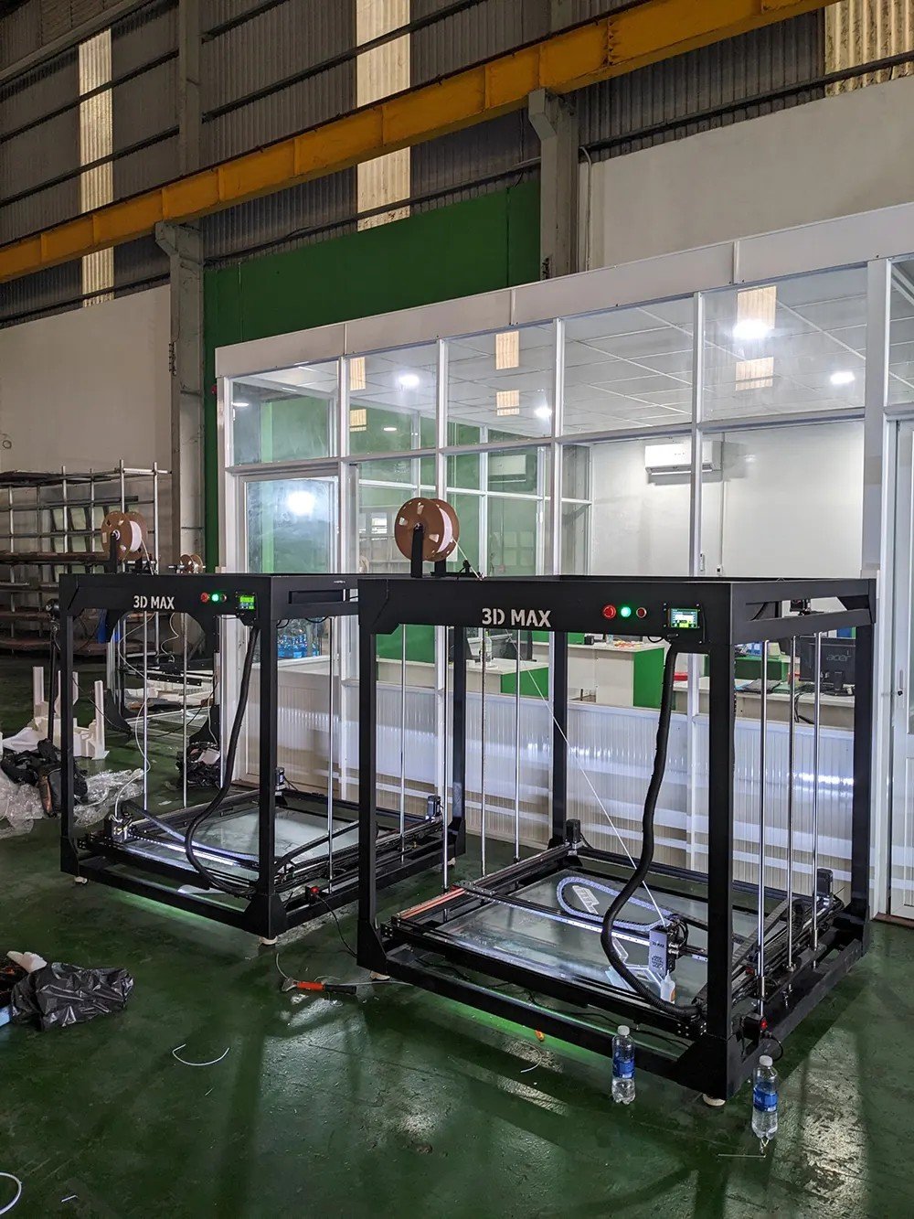 Máy in 3D khổ lớn đang tạo tác phẩm tượng kích thước lớn