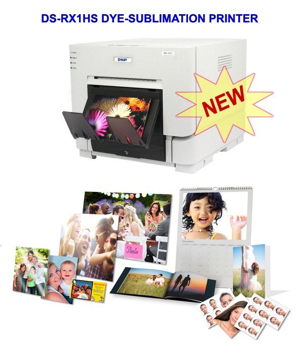 Công nghệ in ảnh nhiệt thăng hoa trên máy DNP DS-RX1HS