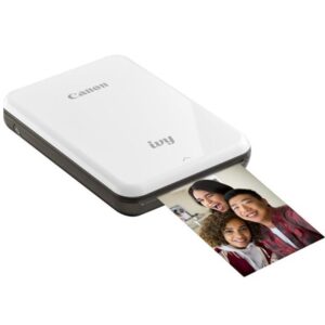 Máy In Ảnh Mini Canon PV-123 màu xám nhỏ gọn tiện lợi cho việc in ảnh mọi lúc mọi nơi