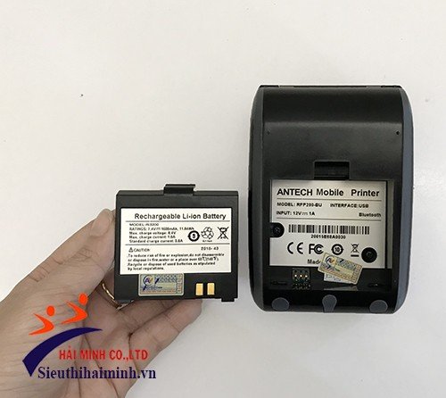 Máy in hóa đơn di động Antech RPP200BU tốc độ cao