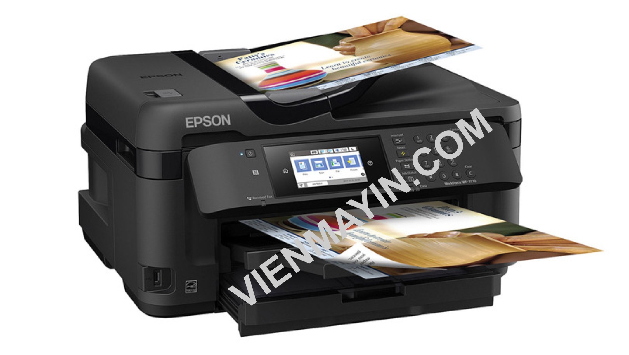Máy in đa chức năng khổ A3 Epson WF-7710 với nhiều tính năng vượt trội