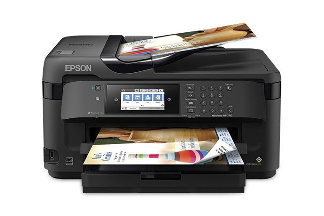 Bản in màu sắc sống động từ máy in Epson WF-7710