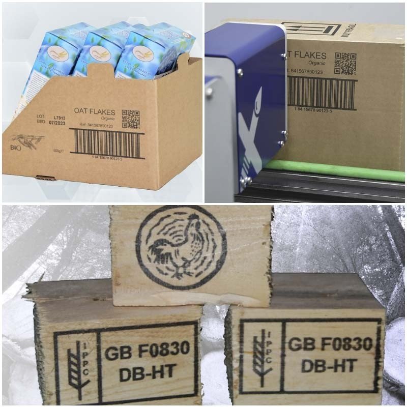 Máy in date thùng carton UBS APLINK MRX Series độ phân giải cao