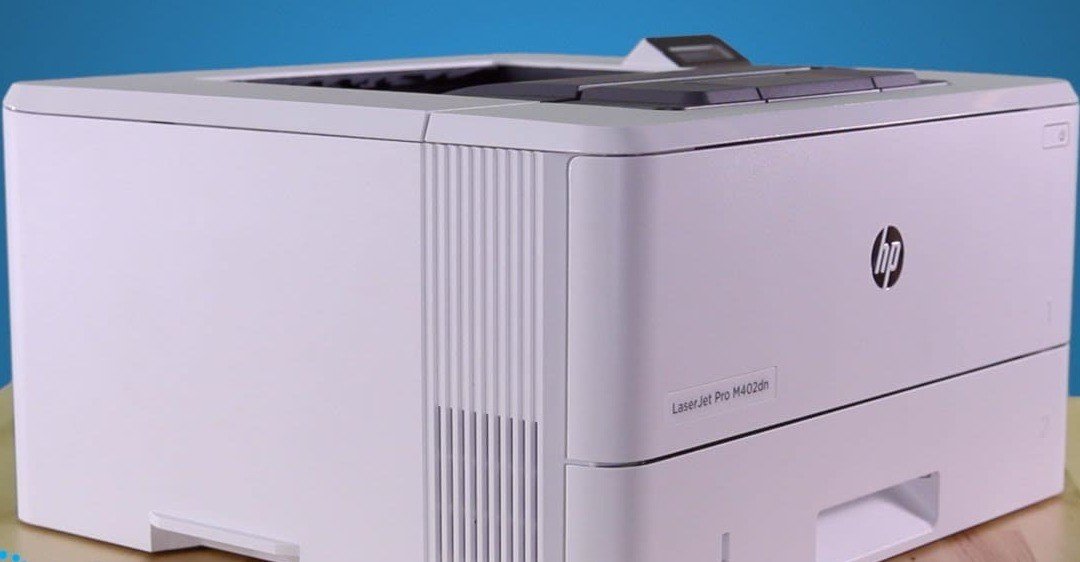 Hình ảnh tổng thể máy in HP LaserJet Pro M402dn