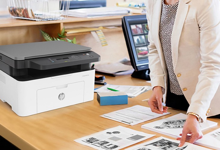 Giao diện bảng điều khiển máy in HP hỗ trợ Jet Advantage Workflow