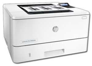 Máy in HP LaserJet Pro 400 M402DN thiết kế nhỏ gọn, hiện đại, phù hợp văn phòng