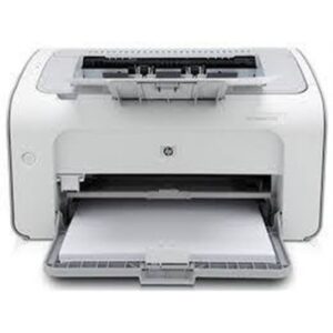 Tổng quan máy in HP P1102 nhìn từ góc cạnh