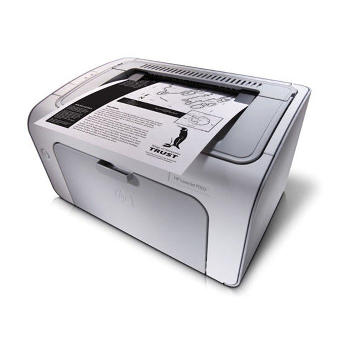 Máy in HP LaserJet P1102 đen trắng nhỏ gọn