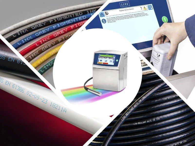 Máy in date công nghiệp Linx 8940 Spectrum cho bản in sắc nét trên nhiều chất liệu