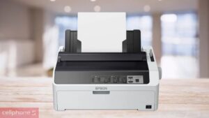 Máy in kim Epson LQ590II thể hiện hiệu suất in ấn khổ A5 nhanh chóng và rõ nét