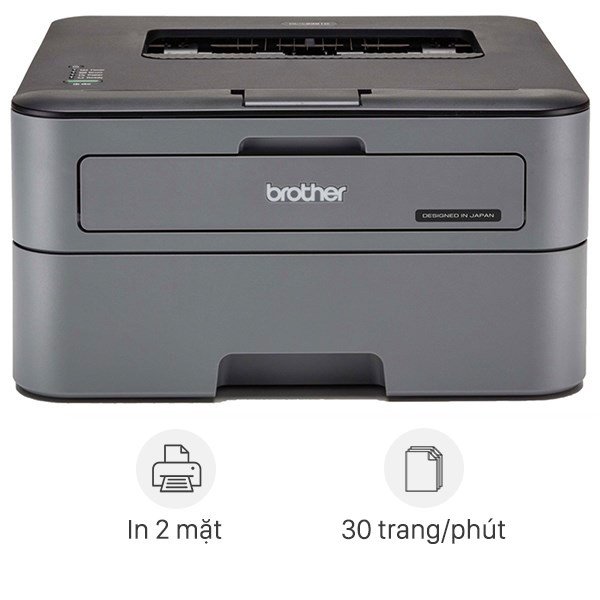 Cách in hai mặt máy in Brother HL-L2321d