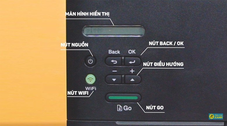 Kết nối nguồn điện cho máy in Brother HL-L2366DW