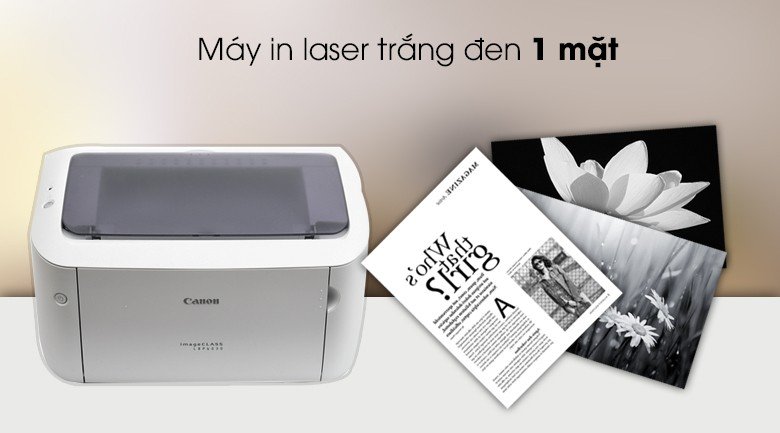 Bản in tài liệu văn bản rõ nét từ máy in laser Canon LBP 6030