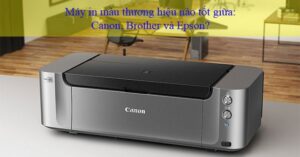 Đa dạng các dòng máy in màu Canon chất lượng cao