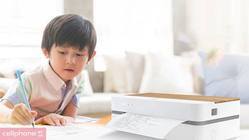Máy in không cần mực HPRT FT800 với tính năng cắt giấy tự động