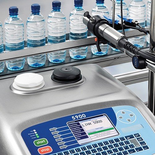 Bàn phím QWERTY cơ và các phím chức năng tiện lợi trên máy in Linx 5900