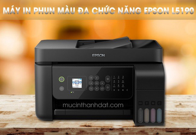 Trải nghiệm máy in Epson L5190 Wifi với khay ADF tiện lợi