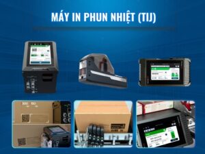 Máy in phun nhiệt TIJ công nghiệp thể hiện đầu in và cơ chế hoạt động