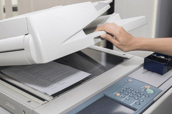 Hệ thống gương phản xạ trong máy photocopy