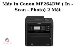 Máy in đa chức năng Canon MF264dw với khay giấy và bảng điều khiển