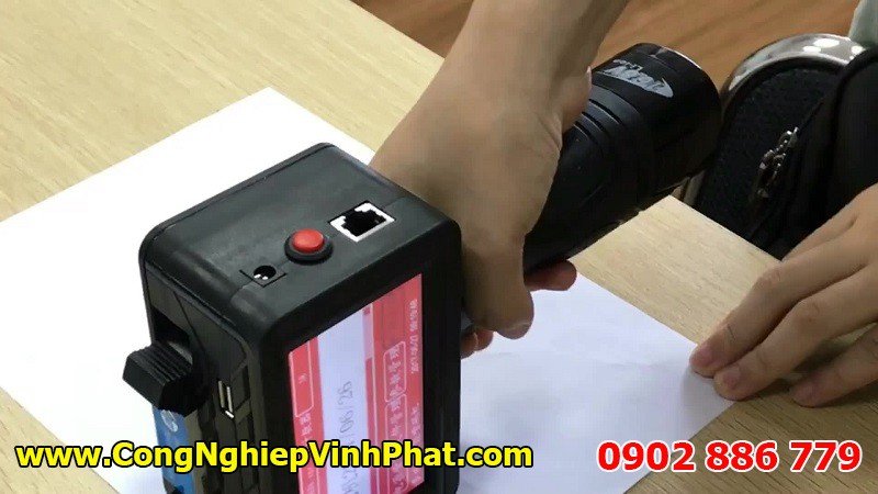 Hình ảnh máy in hạn sử dụng cầm tay giá rẻ, nhỏ gọn