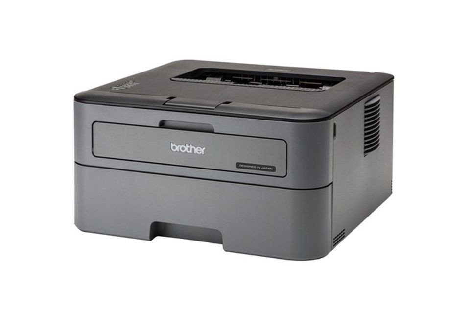 Máy in Brother HL L2321D đang hiển thị cảnh báo lỗi drum cần xử lý