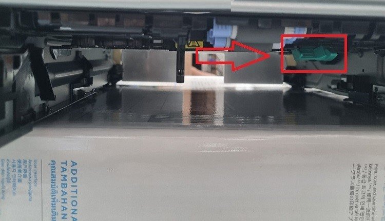 Hướng dẫn lấy giấy kẹt khỏi bộ phận duplex của máy in Canon 6230