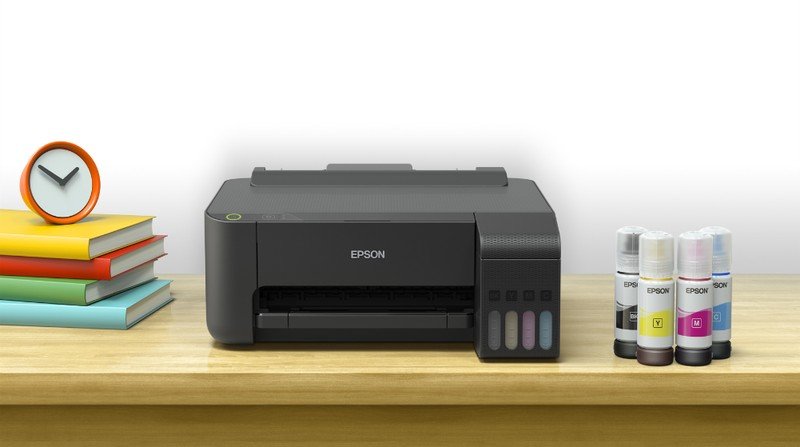 Cận cảnh bộ phận chứa mực thải của máy in Epson T60 cần được reset