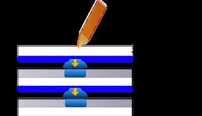 Sơ đồ mô tả nguyên lý hoạt động của đầu in kim trên máy in hóa đơn 2 liên