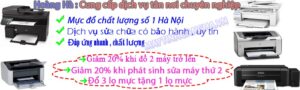 Máy in laser đang được sử dụng trong văn phòng