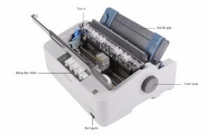 Máy in 3 liên Epson LQ 310 với thiết kế nhỏ gọn, chuyên dụng in hóa đơn