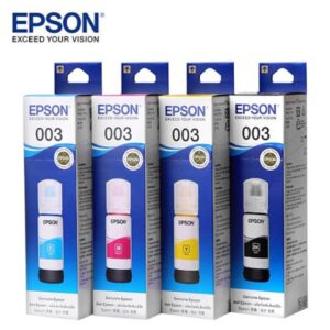 Bộ 4 chai mực in màu Epson chính hãng