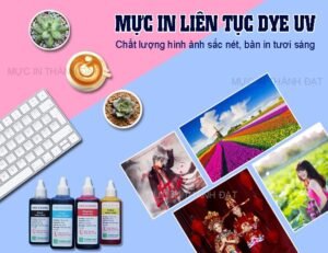 Hệ thống mực in liên tục Dye UV cho máy Canon giải pháp tiết kiệm chi phí