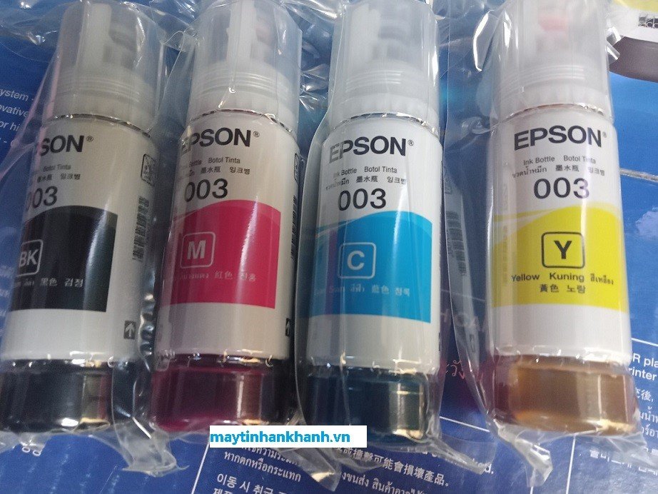 Các loại hộp mực và chai mực cho máy in laser màu